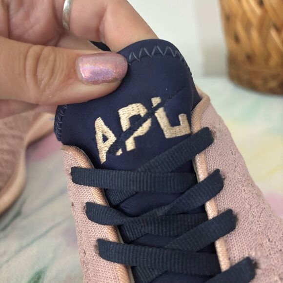 APL 7.5 Pink and Blue Athletic Shoes Lightweight Knit tech loom phantom - Picture 6 of 11